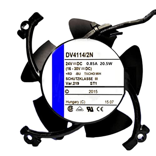 24V DV4114/2N 850mA 20.5 W 12038 hűtőventilátor 2-Vezetékes