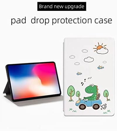 Kompatibilis/Csere Tablet PC Huawei Mediapad M6 10.8 hüvelyk PU Bőr Aranyos Stand Flip Mágneses Tárca Esetben LSKT (1)