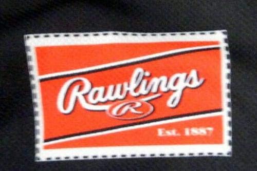 2014-15-ös Visalia Rawhide 32 Játékban Használt Fekete Jersey Szmoking Este 092 - Játék Használt MLB Mezek