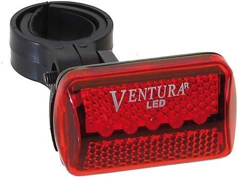 Ventura 5 LED-es Kerékpár hátsó Lámpa (Piros)