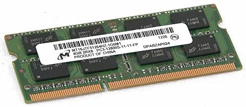 A Micron MT16JTF51264HZ-1G6M1 4GB 2Rx8 PC3-12800s Memória Modul