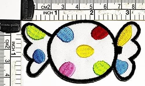 Kleenplus 2db. Candy Foltok Édes Cukorka Gyerekeknek, Karikatúra Matrica Kézzel Hímzett Javítás Művészeti Varrás Javítás