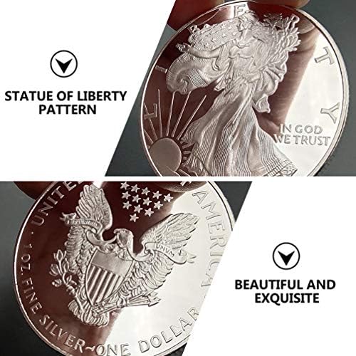 BESPORTBLE 2021 Amerikai Ezüst Sas Emlékérme Amerikai Ezüst Érme Szertartás Ajándéktárgyak, Kiegészítők Gyűjtemény Ezüst