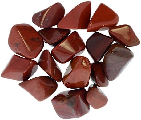 Hipnotikus Drágaköveket Anyagok: 1/2 lb Zuhant Vörös Gesztenye Jasper Kövek Madagaszkár - Kis - 0.75 1,5 Avg. - Látványos