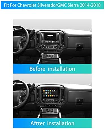 Cesuny Android 10 Dupla Din autórádió Hifi 10inch a Chevrolet Silverado/GMC Sierra 2014-2018 GPS Navigáció Bluetooth WiFi