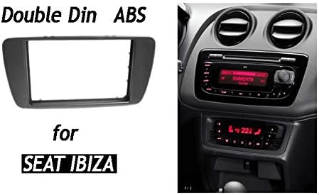 XMEIFEI ALKATRÉSZEK Dupla Din Audio Fascia a Seat Ibiza 2008+ Rádió GPS-Sztereó CD Panel Dash Mount Telepítő DVD Trim Keret