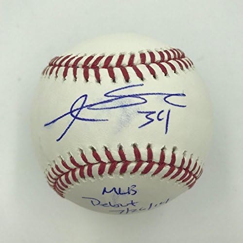 Andrew Susac Aláírt Major League Baseball Írva MLB Debütáló 7/26/14 - Dedikált Baseball