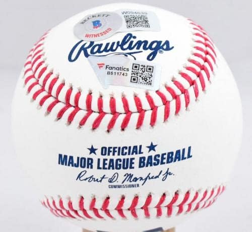 Cal Ripken Ifjabb Billy Ripken Aláírt Rawlings OML Baseball - Fanatikusok BAW Holo - Dedikált Baseball