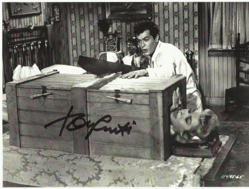 Tony Curtis Houdini kézzel aláírt 8 x 10 fotó C a