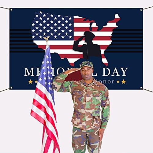 Memorial Day Hátteret Banner Emlékszem, Becsület Csillag Csíkos Amerikai Hazafias Fotózás Fal Háttér Dekoráció