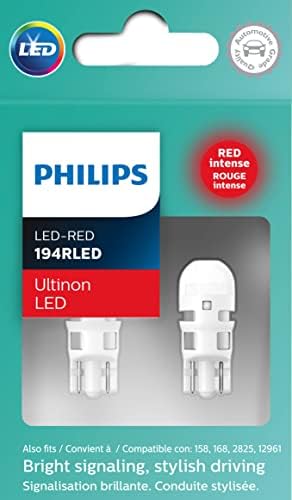 Philips Automotive Lighting 194WLED Ultinon LED Izzó (Fehér), 2 Csomag