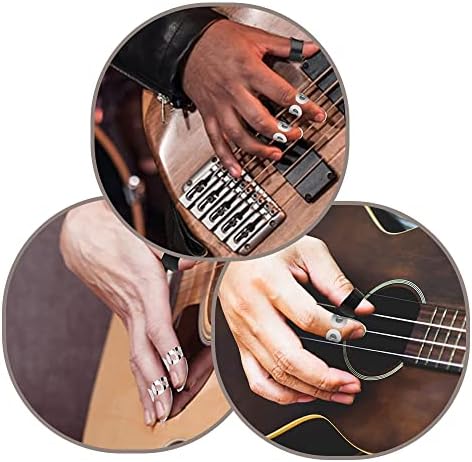 6 Db Gitár Ujját Csákány Meghatározott Állítható Hüvelykujj Csákány Metal Gitár Plectrums a Bass Gitár Ukulele