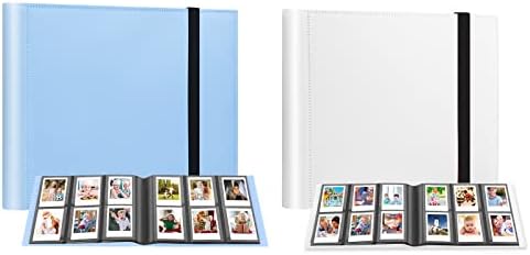 Instax fotóalbum，2 Csomag Album a Fujifilm Instax Mini Kamera, Polaroid Snap PIC-300 Z2300 Instant Fényképezőgép, 2x3 fotóalbum