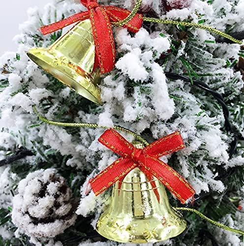 Brinote karácsonyfa Díszítés Arany Kis Harang Karácsonyi Csengő Díszek, karácsonyfa lógó Díszek Fesztivál Lógó Medál Dekoráció