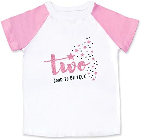Vad, Boldog 2 Éves 2. Szülinapot Ing, Póló, T-Shirt Ruhát, Két Kisgyermek Lány Rózsaszín 2T & 3T