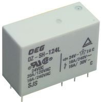 Oeg - Te Connectivity Relé, Spdt, 240Vac, 24Vdc, 16A - OZ-SS-124L