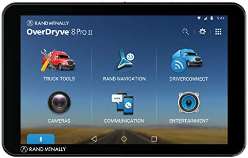 A világutazó OverDryve 7 Pro-Gen 2, 7 hüvelykes GPS Teherautó Tablet, Könnyen Olvasható Kijelző, Kamera, Egyéni Útvonal,