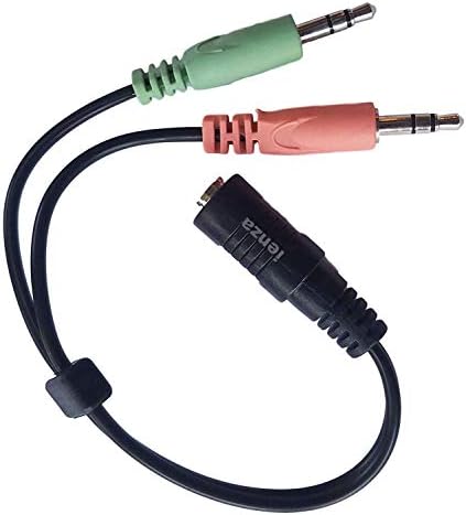 PC Jack Y-Elosztó Adapter kábel Kábel Vezeték Kompatibilis AstroA10 A10 A40, Turtle Beach, HyperX Felhő, SteelSeries vagy