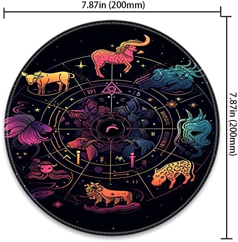 Xioolia hosszabb Játékhoz Kerek egérpad Zodiákus Horoszkóp Art40 - A Játék Beállítása, hogy A Következő Szintre