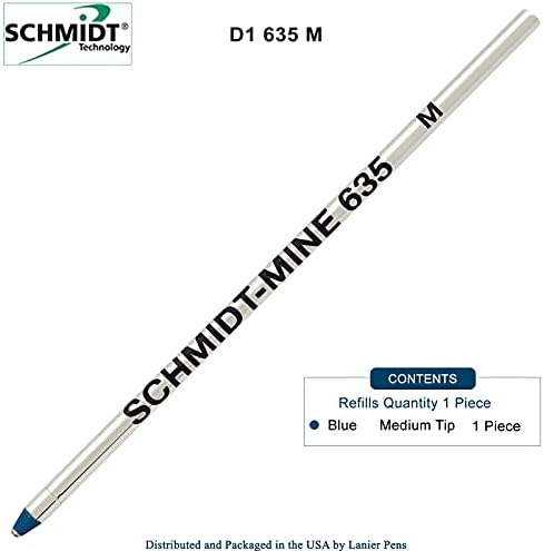 Schmidt 635 Mini D1 Utántöltő - Kék