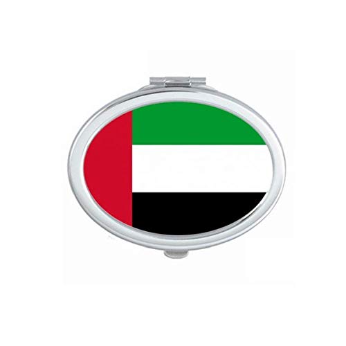 Egyesült Arab Erates Nemzeti Zászló Ázsiai Ország Tükör Hordozható Fold Kezét Smink Dupla Oldalon Szemüveg