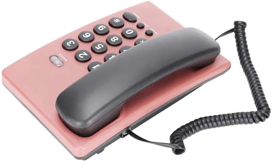 N/Home Vezetékes Telefon, Vezetékes Telefon, Asztali Vezetékes Vezetékes Otthoni Irodai Szállodai Telefon Támogatja a Néma