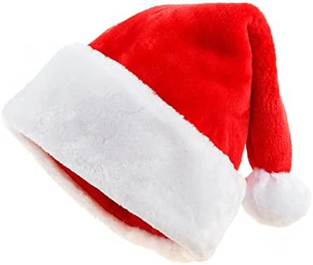 NC Karácsonyi Kalap Nagy Plusz Plüss Karácsonyi sapka, Télapó sapka Karácsonyi Díszek Felnőttek