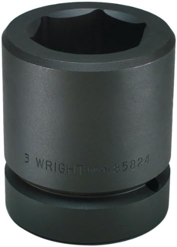 Wright Eszköz 85818 2-1/4-Hüvelyk 6 Pont Standard Hatása Socket 2-1/2 Hüvelykes merevlemez-Meghajtó