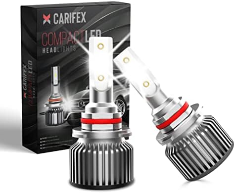 CARIFEX Kompakt LED Fényszóró Izzók 9007/HB5 LED Fényszóró Izzók – Nagy fényerő, Alacsony Gerenda Átalakítás Set - 400% -