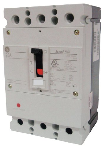 A GE (General Electric) - FBN36TE100R - Circuit Breaker, 100 Amper, a segélyben részesítettek Száma: 3, 347/600VAC HÁLÓZATI