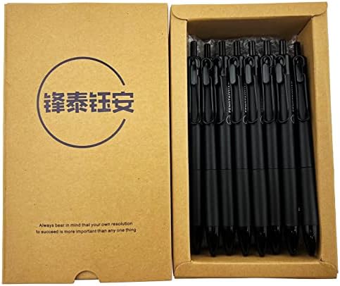 Fengtaiyuan YZBP18, 18 Gróf, Fekete Tinta, 0.7 mm, Visszahúzható Golyóstollat (Fekete-18-As Szám)