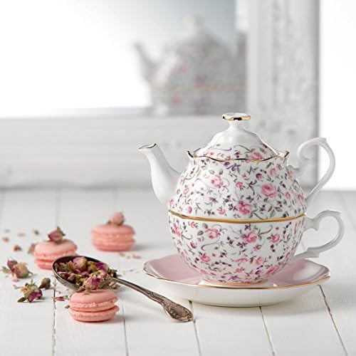 Royal Albert Rose Konfetti Tea Egy 16 oz, Rózsaszín Multi