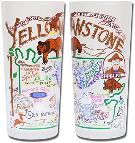 Catstudio Yellowstone Pohár | Földrajz Ihletett Mű Nyomtatott Matt Kupa