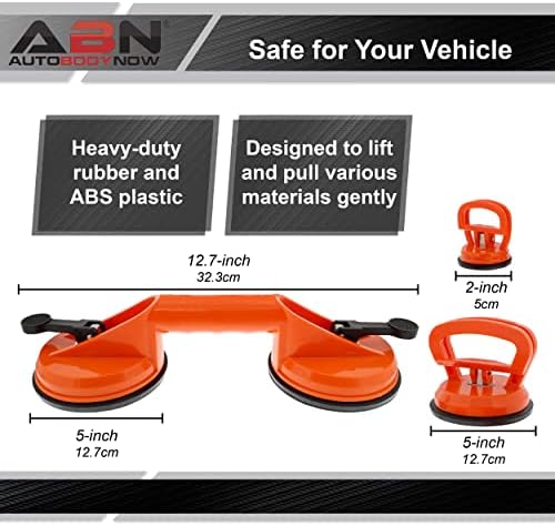 Az ABN Autó Dent Lehúzó Készlet - Kettős tapadókorong Kezelni Dent-Eltávolító, valamint Üveg Emelő - 2 Egyedülálló Szívó